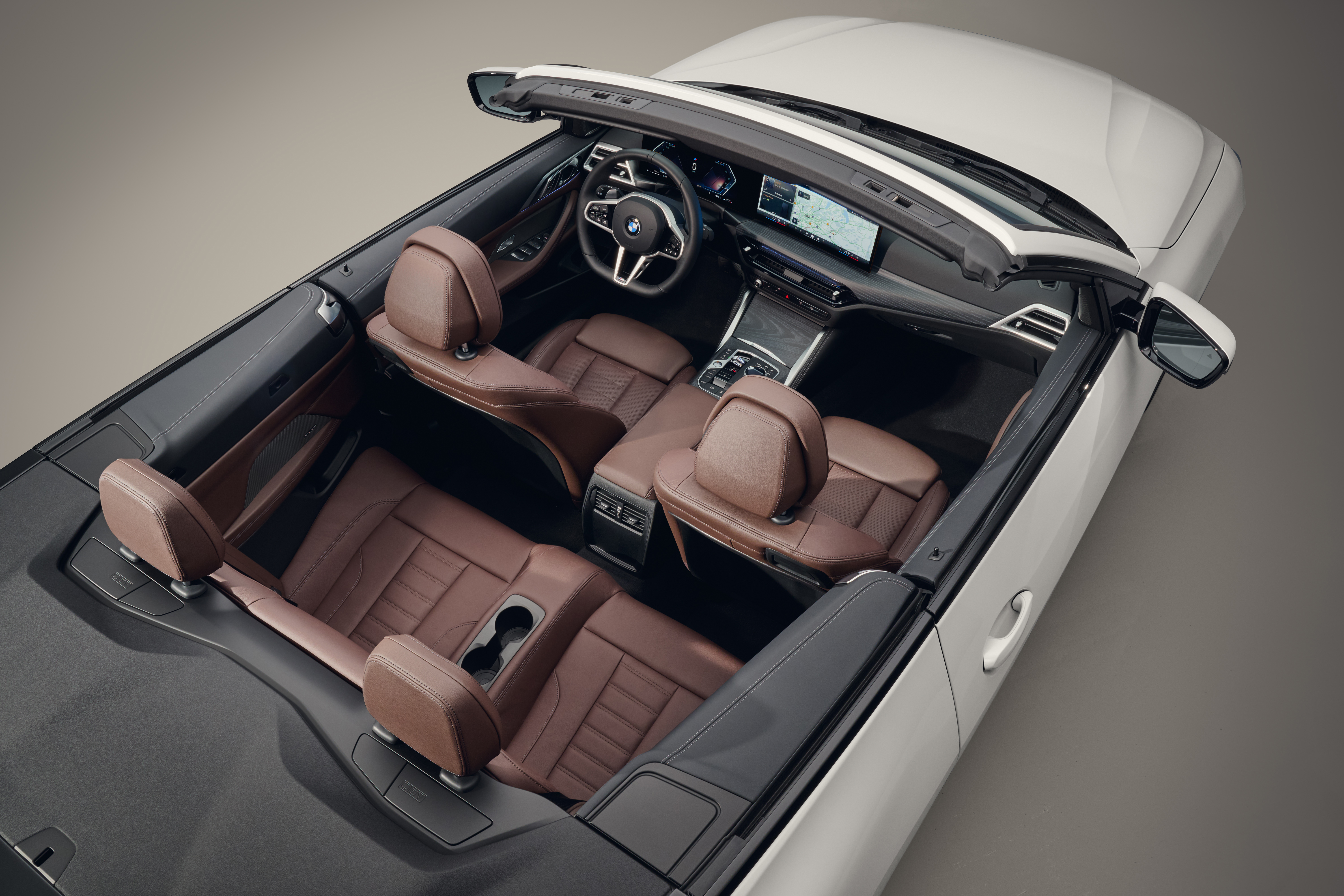 The new BMW 4 Series Convertible – Interior (01/2024).